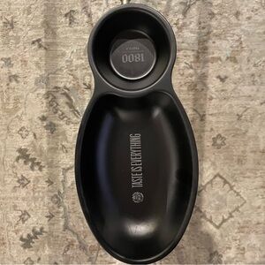 1800 Tequila Chips and Salsa Bowl. Black. Made of durable melamine. 10.5”